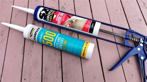 silicone sealant vs caulk